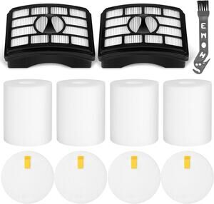 2+4 Pack for Shark NV680 Rotator Filter Replacement DuoClean Power Lift Away Spe
